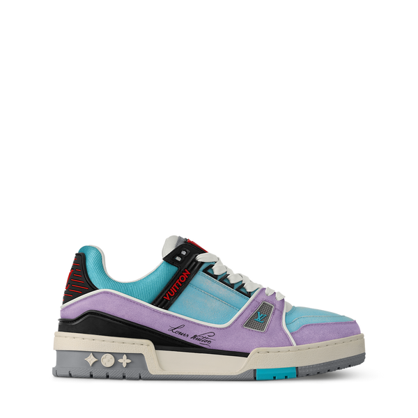 Louis Vuitton Signature Blue Purple Trainer