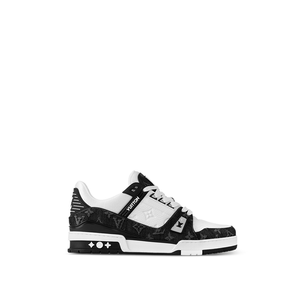 Louis Vuitton Black White Trainer