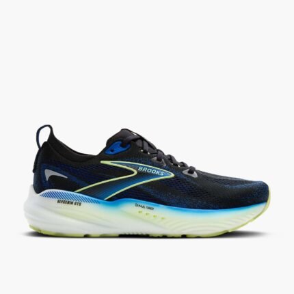 Brooks Glycerin GTS 22 Black Cobalt Neo Yellow