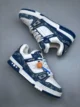 Louis Vuitton Blue White Trainer - Image 5
