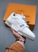 Louis Vuitton #54 Signature White Grey Trainer