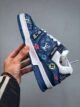Louis Vuitton Blue Denim Embroidered Trainer - Image 2