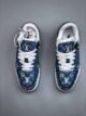Louis Vuitton Blue Denim Embroidered Trainer - Image 4