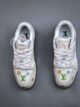 Louis Vuitton White Denim Embroidered Trainer - Image 5