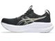 Asics Gel-Nimbus 28 Black & Feather Grey - Image 3